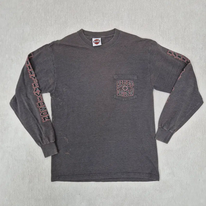 [BUNJANG] Harley Davidson Long Sleeve T-shirt (Size M) / 할리데이비슨 M사이즈 긴팔티셔츠
