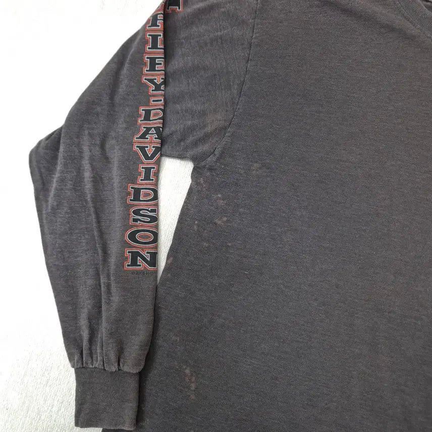 [BUNJANG] Harley Davidson Long Sleeve T-shirt (Size M) / 할리데이비슨 M사이즈 긴팔티셔츠