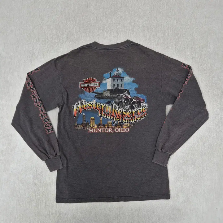 [BUNJANG] Harley Davidson Long Sleeve T-shirt (Size M) / 할리데이비슨 M사이즈 긴팔티셔츠