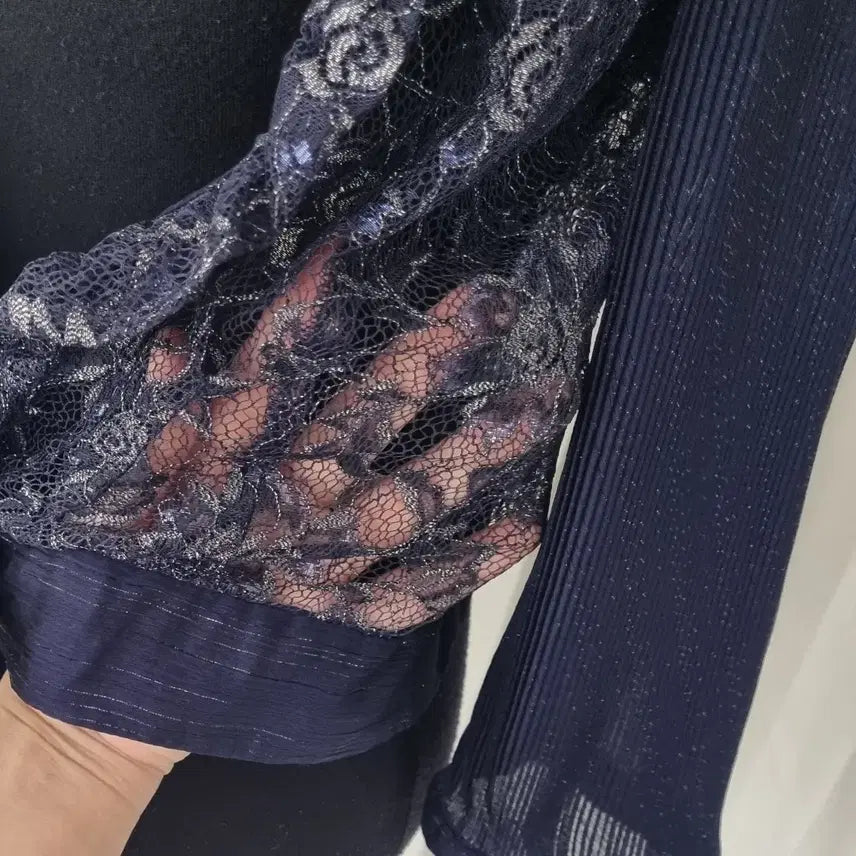[BUNJANG] JOINUS Lace Blouse Cardigan / 조이너스 레이스 블라우스 가디건