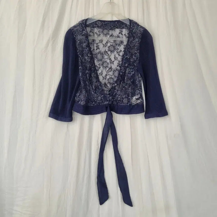 [BUNJANG] JOINUS Lace Blouse Cardigan / 조이너스 레이스 블라우스 가디건