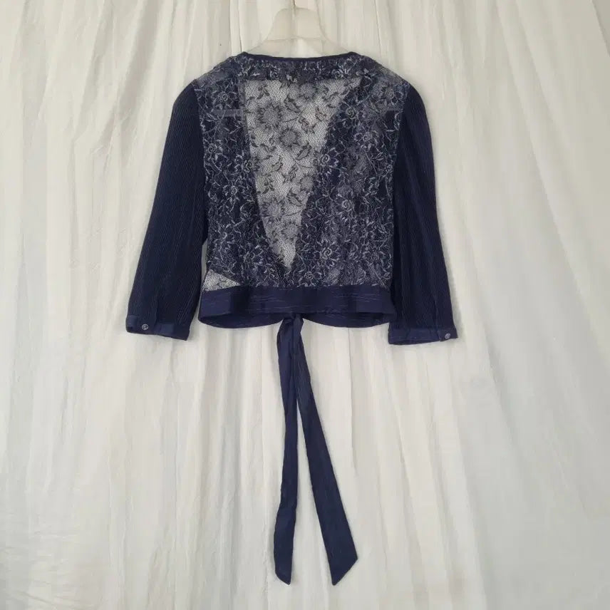 [BUNJANG] JOINUS Lace Blouse Cardigan / 조이너스 레이스 블라우스 가디건