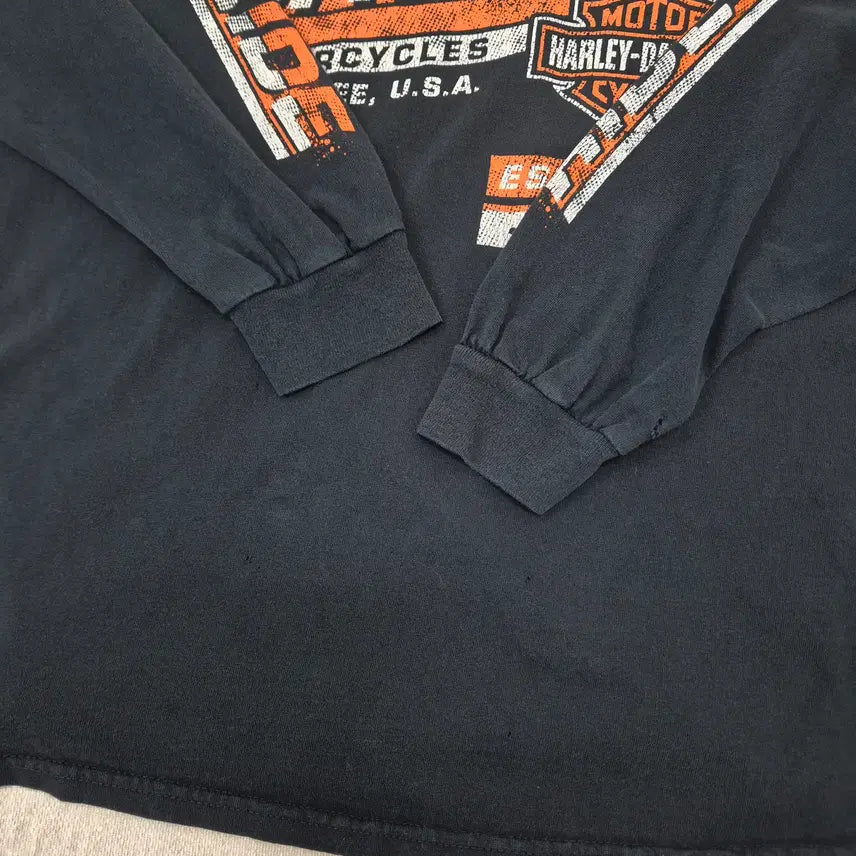 [BUNJANG] Harley Davidson XL Long Sleeve T-shirt / 할리데이비슨 XL사이즈 긴팔티셔츠