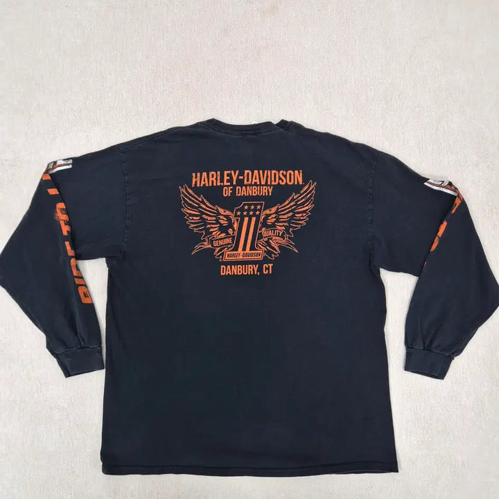 [BUNJANG] Harley Davidson XL Long Sleeve T-shirt / 할리데이비슨 XL사이즈 긴팔티셔츠