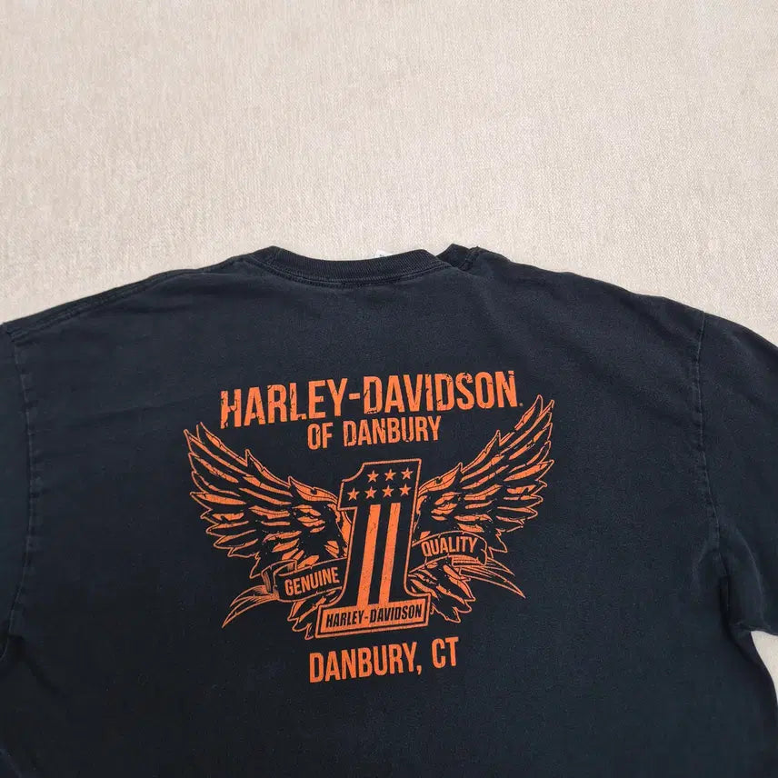 [BUNJANG] Harley Davidson XL Long Sleeve T-shirt / 할리데이비슨 XL사이즈 긴팔티셔츠