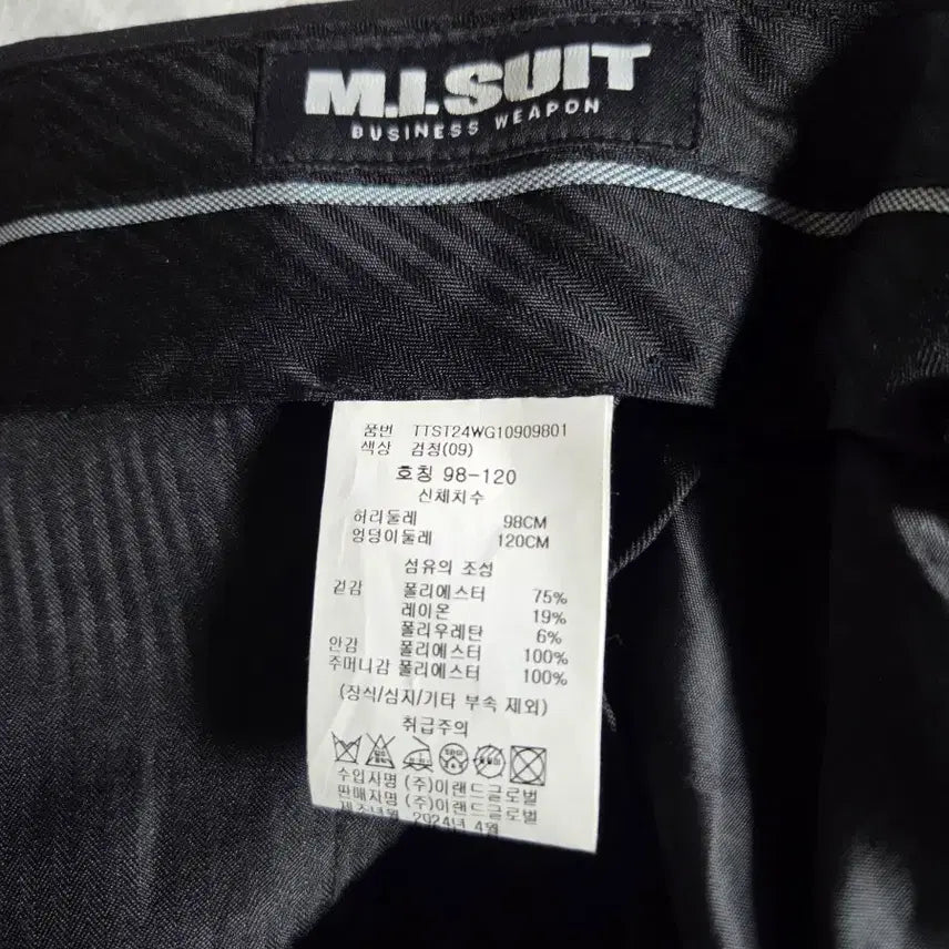 [BUNJANG] M.I.SUIT Business Slacks / M.I.SUIT 비즈니스 슬랙스 98-102
