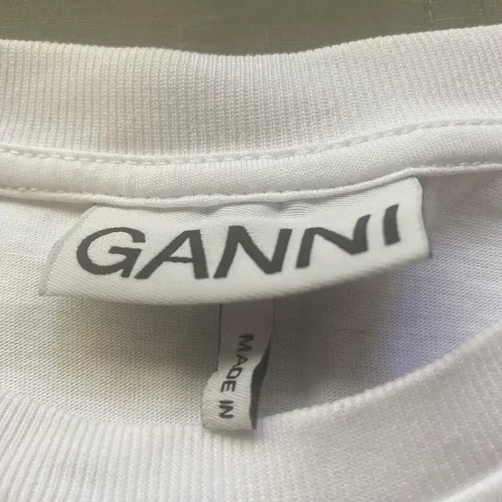 [BUNJANG] GANNI White Seahorse Graphic T-shirt / 가니