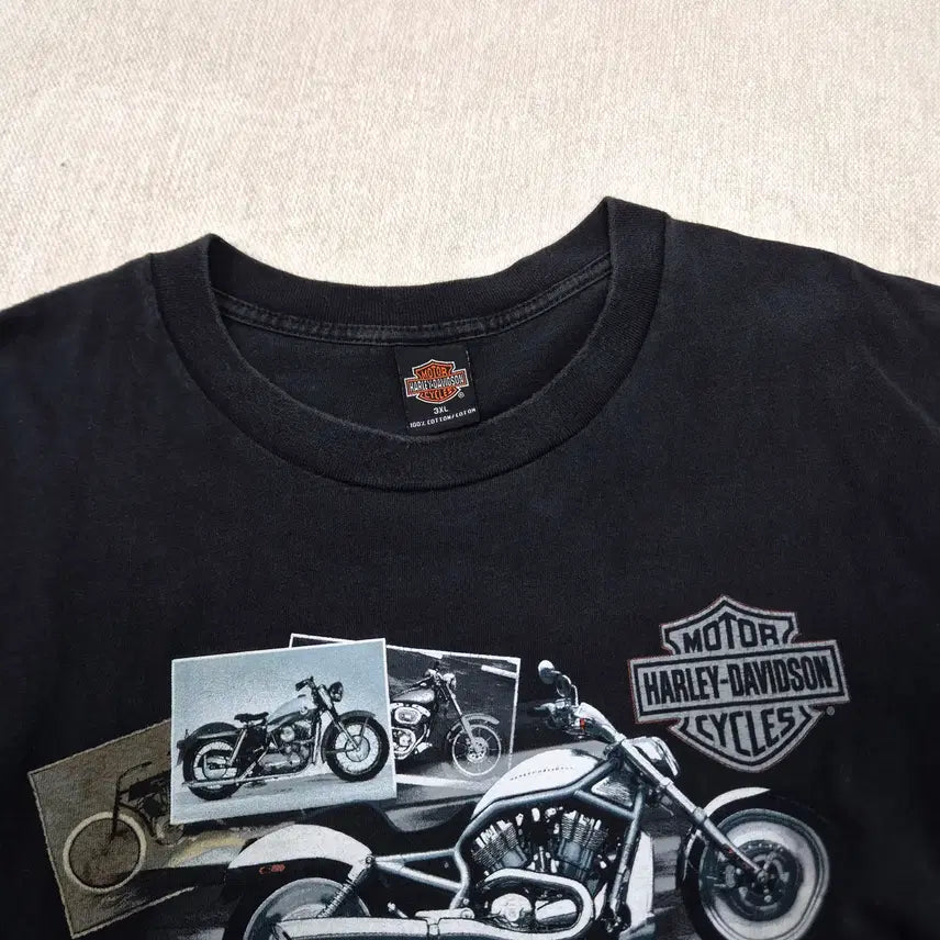 [BUNJANG] Harley-Davidson 3XL Vintage T-shirt / 할리데이비슨 3XL사이즈 반팔티셔츠 빅사이즈