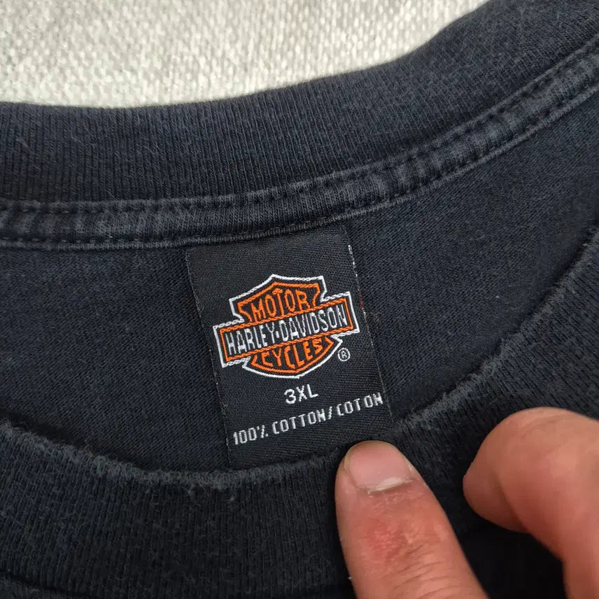 [BUNJANG] Harley-Davidson 3XL Vintage T-shirt / 할리데이비슨 3XL사이즈 반팔티셔츠 빅사이즈