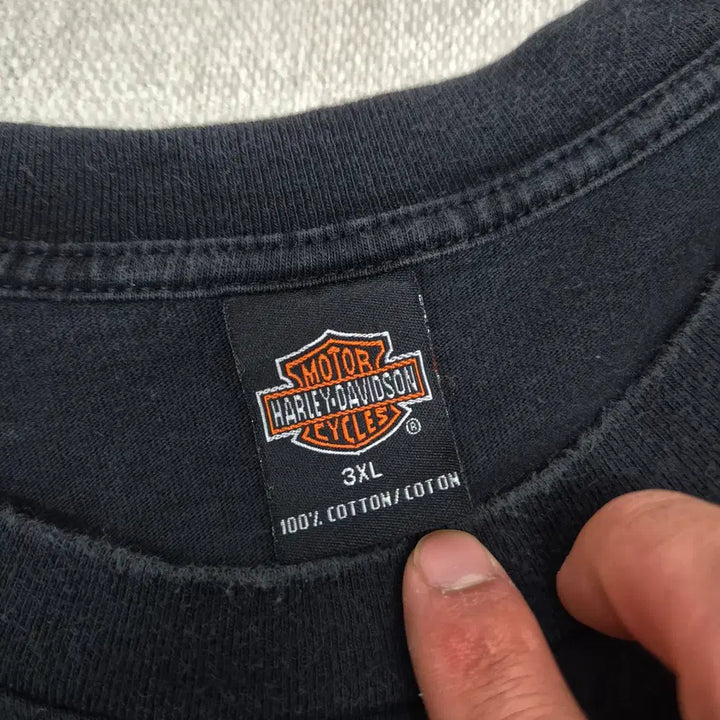 [BUNJANG] Harley-Davidson 3XL Vintage T-shirt / 할리데이비슨 3XL사이즈 반팔티셔츠 빅사이즈