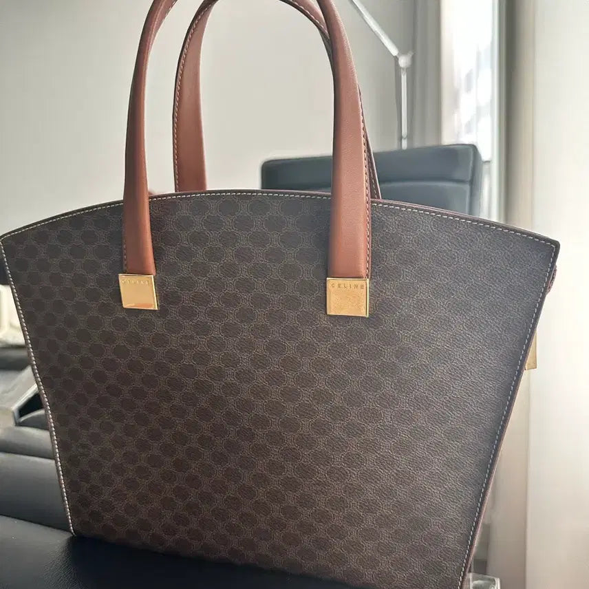 [BUNJANG] Celine Macadam Shopper Tote Bag / 빈티지 셀린느 마카담 쇼퍼 토트백