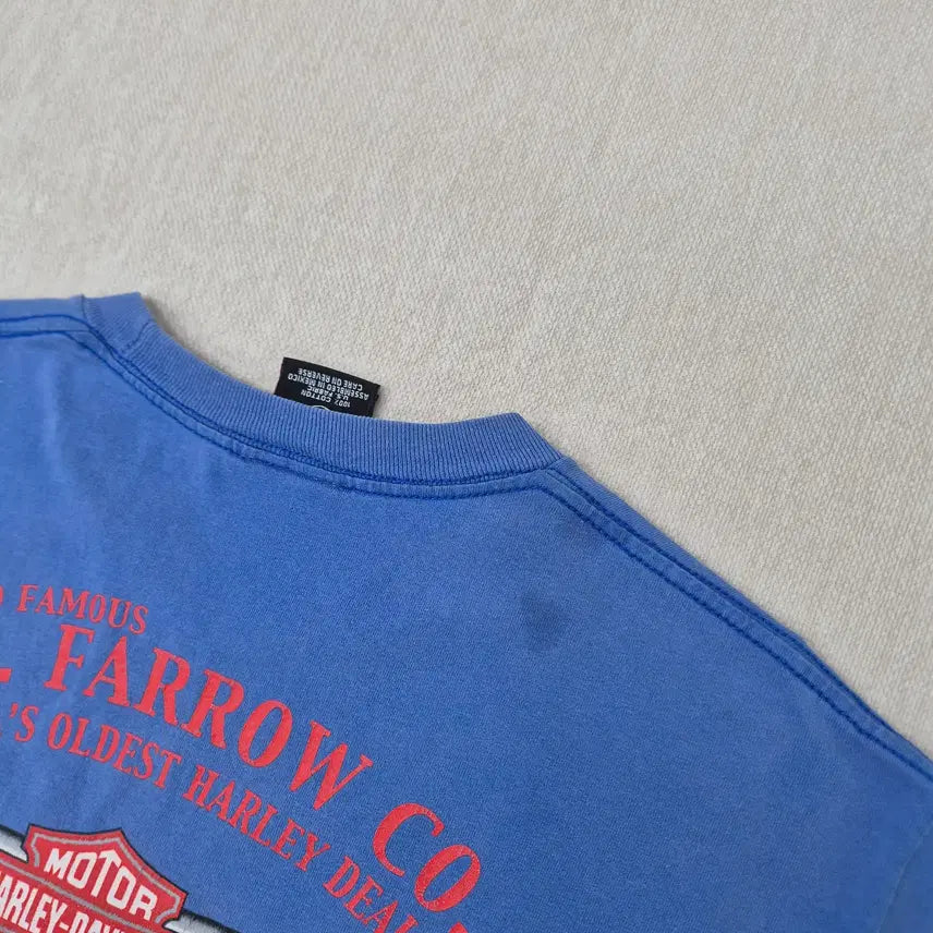 [BUNJANG] Harley Davidson L Size Vintage T-shirt / 할리데이비슨 L사이즈 반팔티셔츠