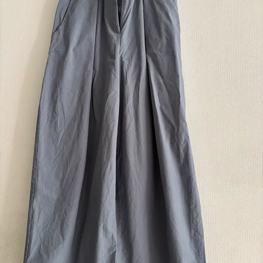 [BUNJANG] Beige Wide Pants / Simple Beige 와이드 팬츠