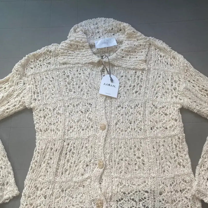 [BUNJANG] AARAN Summer Crochet Cardigan / AARAN