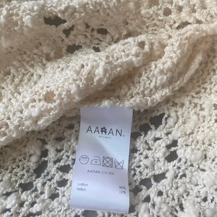 [BUNJANG] AARAN Summer Crochet Cardigan / AARAN