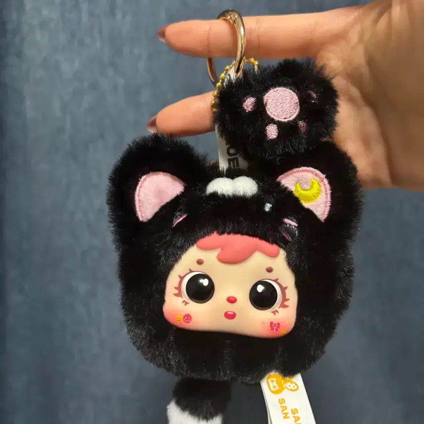 [BUNJANG] Samuel Cat Paw Keychain / 사무엘 고양이발 (블랙)
