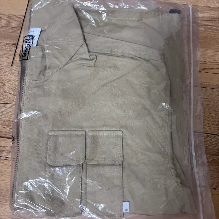 [BUNJANG] NASTY KICK Trucker Jacket Beige L / NASTY KICK 네스티킥 야상 트러커 자켓 베이지 L (새상품)