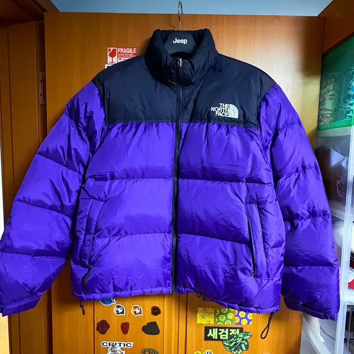 [BUNJANG] The North Face 700 Nuptse Puffer Jacket Purple / [XXL]노스페이스 700 눕시 패딩 퍼플 PURPLE 판매