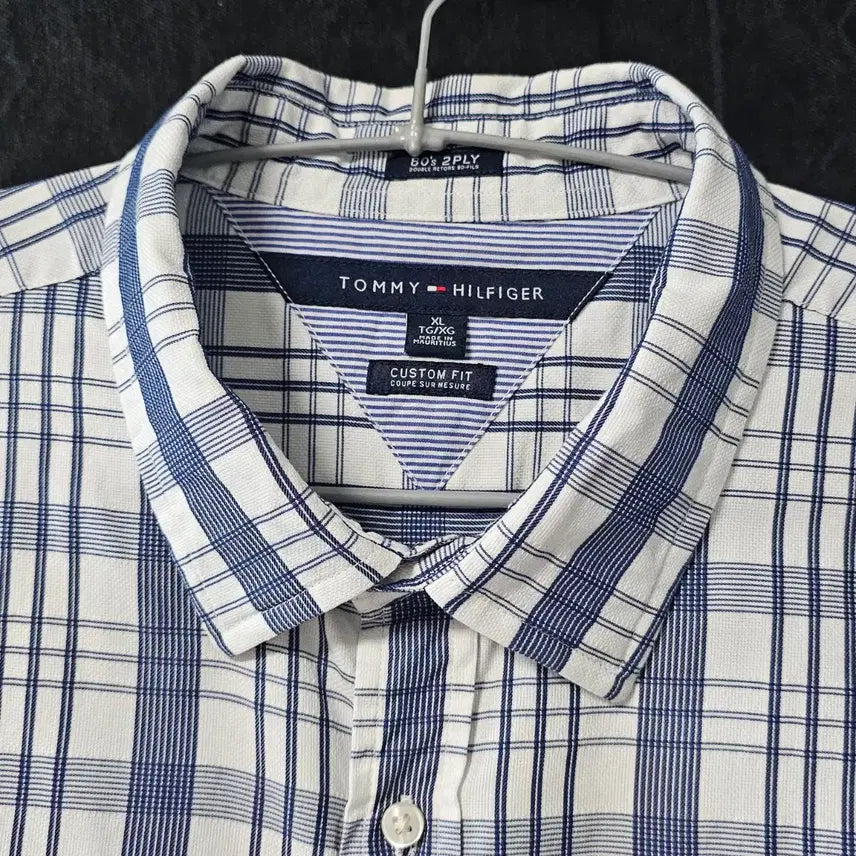 [BUNJANG] Tommy Hilfiger XL Checkered Shirt / XL 타미힐피거 체크 셔츠 남방 긴팔