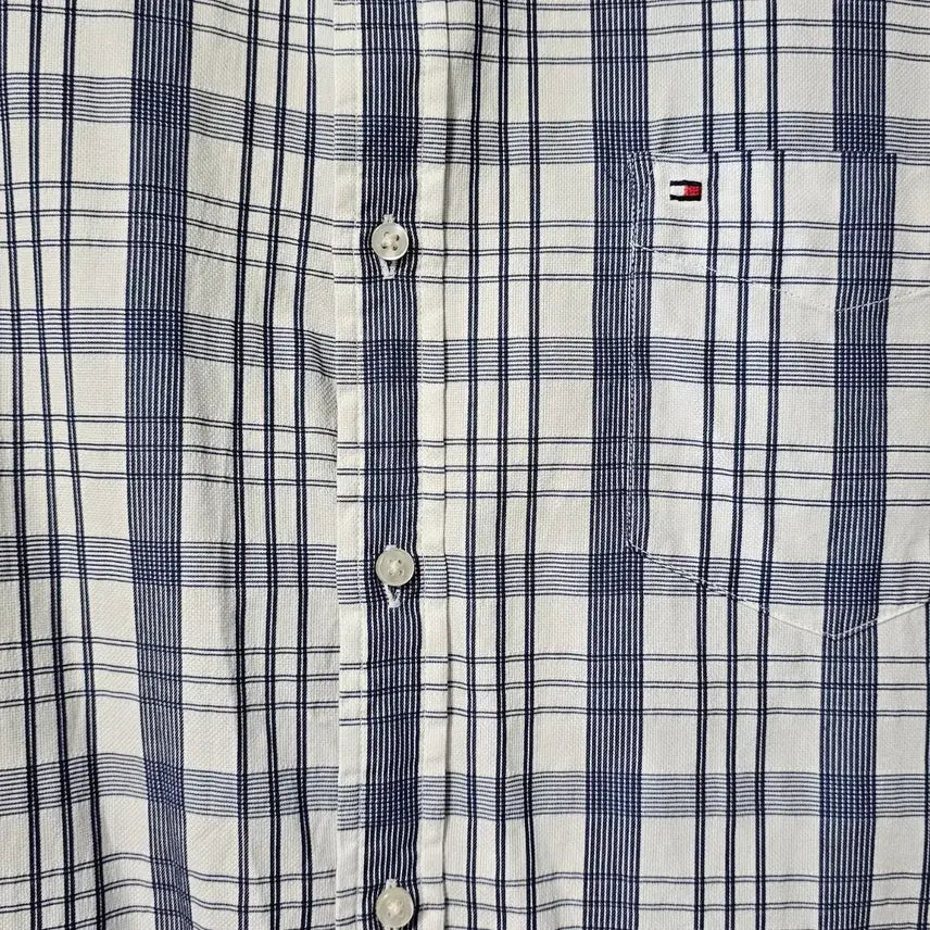 [BUNJANG] Tommy Hilfiger XL Checkered Shirt / XL 타미힐피거 체크 셔츠 남방 긴팔