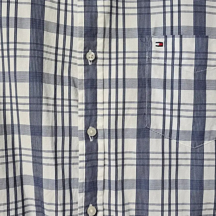 [BUNJANG] Tommy Hilfiger XL Checkered Shirt / XL 타미힐피거 체크 셔츠 남방 긴팔