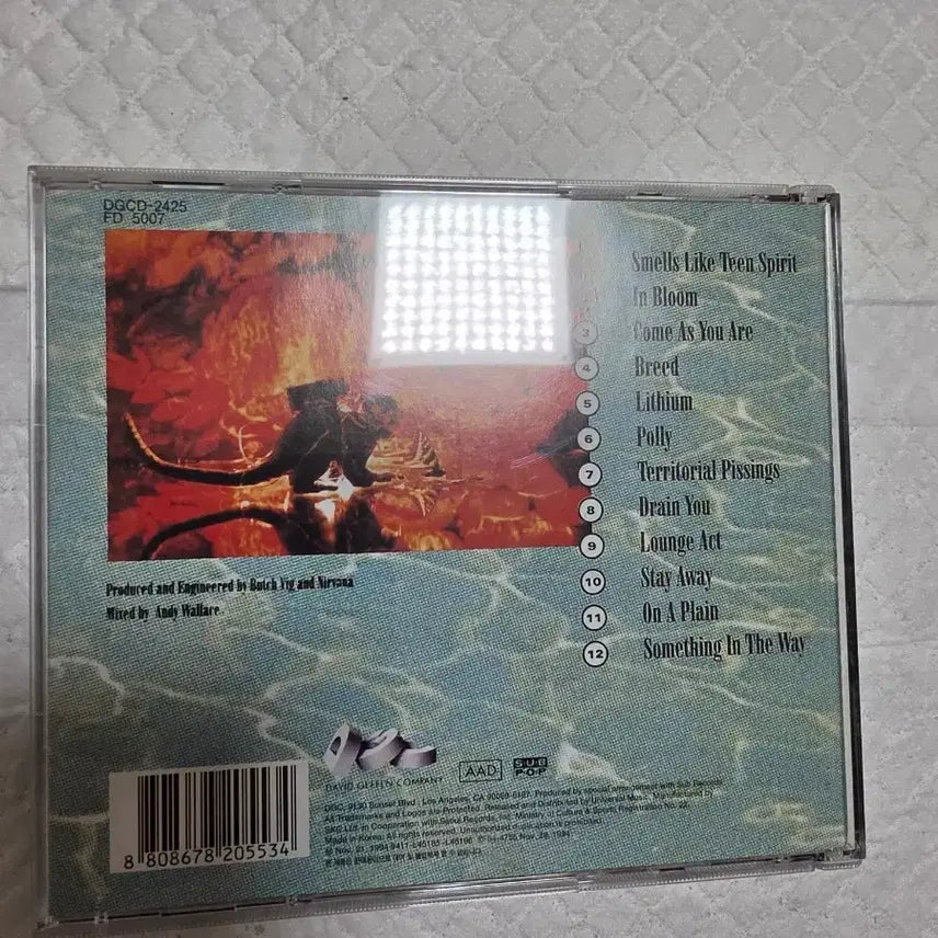 [BUNJANG] Nirvana Nevermind CD / 너바나 Nevermind CD