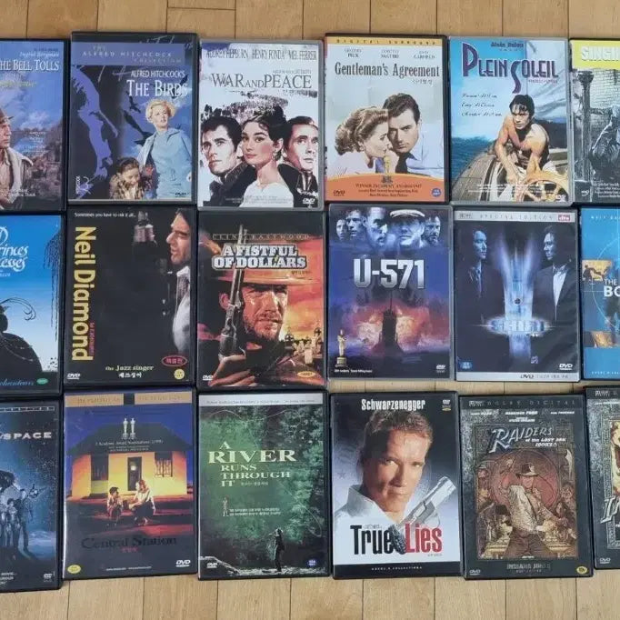 [BUNJANG] Various Movie DVD Bundle Set / 영화dvd 45장