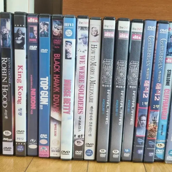 [BUNJANG] Various Movie DVD Bundle Set / 영화dvd 45장
