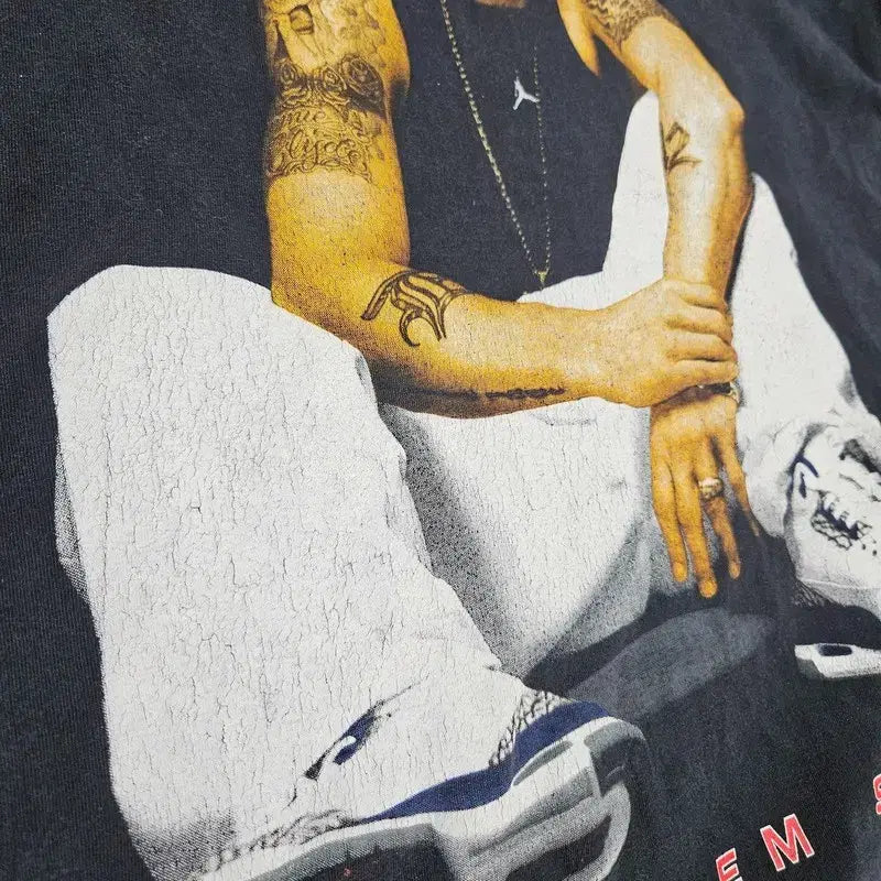 [BUNJANG] Eminem The Eminem Show Graphic T-Shirt / 90s 에미넴 반팔티 xl M0278