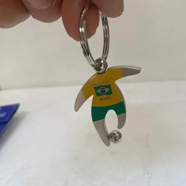 [SOLD OUT] 브라질 2002년 월드컵 고급메탈 열쇠고리/  요316
