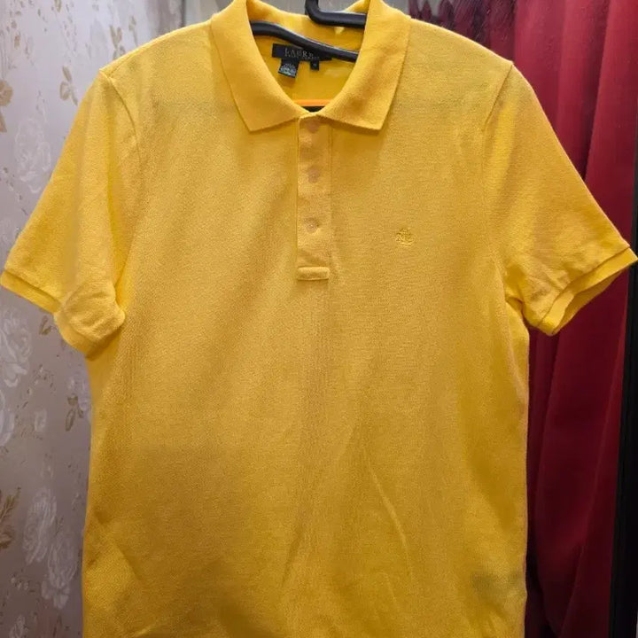 [BUNJANG] Ralph Lauren Yellow Short Sleeve Polo Shirt (Size M) / 7/51 로렌 랄프로렌 옐로우 반팔 폴로티 M