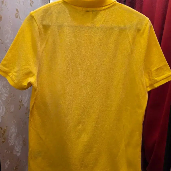 [BUNJANG] Ralph Lauren Yellow Short Sleeve Polo Shirt (Size M) / 7/51 로렌 랄프로렌 옐로우 반팔 폴로티 M