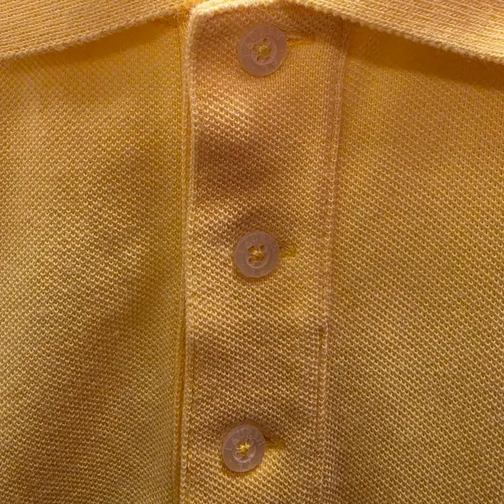 [BUNJANG] Ralph Lauren Yellow Short Sleeve Polo Shirt (Size M) / 7/51 로렌 랄프로렌 옐로우 반팔 폴로티 M