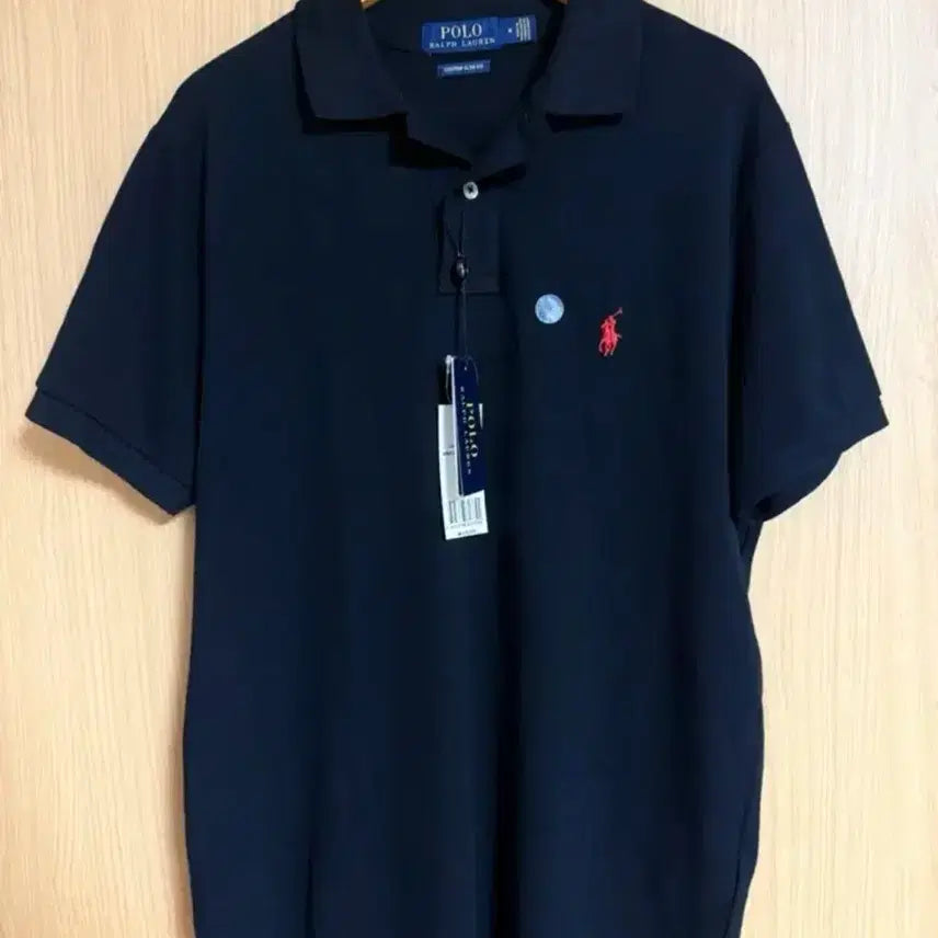 [BUNJANG] Polo Ralph Lauren Black Polo Shirt (M) / 새상품) 폴로 블랙 반팔 폴로셔츠 m사이즈