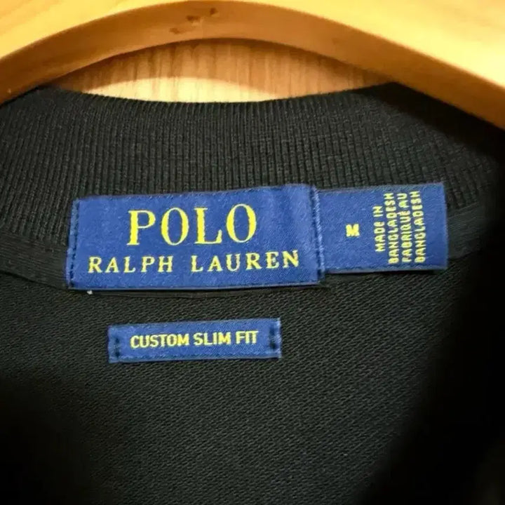[BUNJANG] Polo Ralph Lauren Black Polo Shirt (M) / 새상품) 폴로 블랙 반팔 폴로셔츠 m사이즈