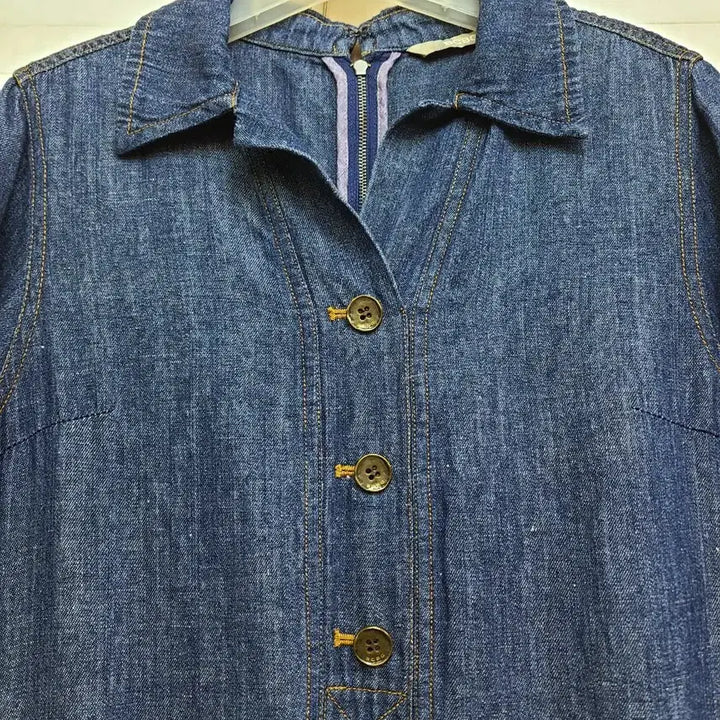 [SOLD OUT] BCBG> 면마 데님 원피스 (349천원)