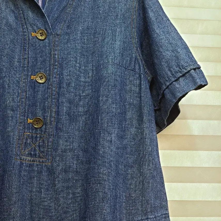 [SOLD OUT] BCBG> 면마 데님 원피스 (349천원)
