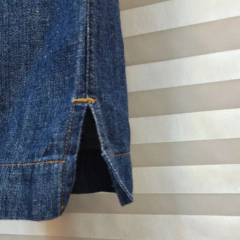 [SOLD OUT] BCBG> 면마 데님 원피스 (349천원)