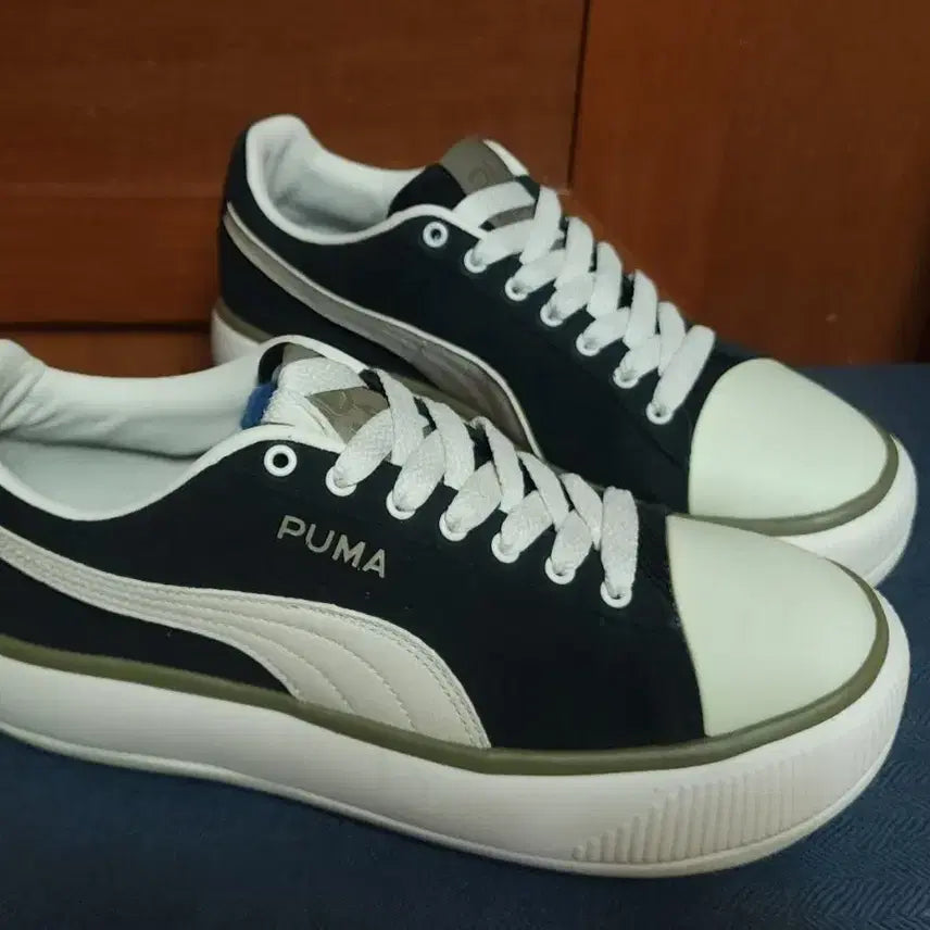 [BUNJANG] Puma Leather Sneakers (255) / 푸마 퓨마 새상품 255 가죽 운동화 스니커드