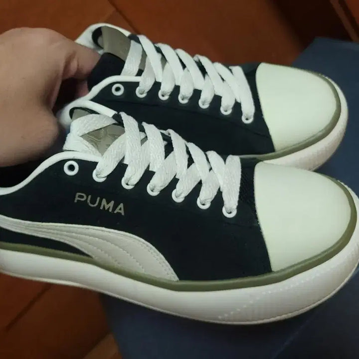 [BUNJANG] Puma Leather Sneakers (255) / 푸마 퓨마 새상품 255 가죽 운동화 스니커드