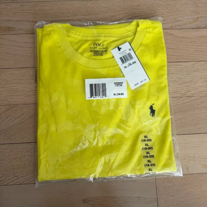 [BUNJANG] Polo Ralph Lauren Boys XL Short Sleeve T-shirt / 폴로 랄프로렌 반팔 보이즈 XL 핑크/옐로우