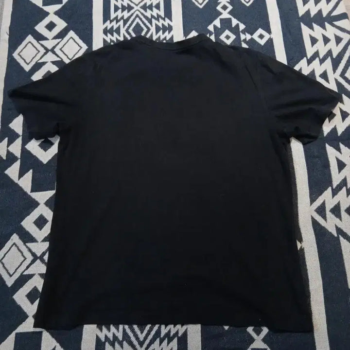 [BUNJANG] Nike Futura Logo Cotton T-shirt / 나이키 블랙 화이트 퓨추라 로고자수 코튼 반팔 티셔츠 M