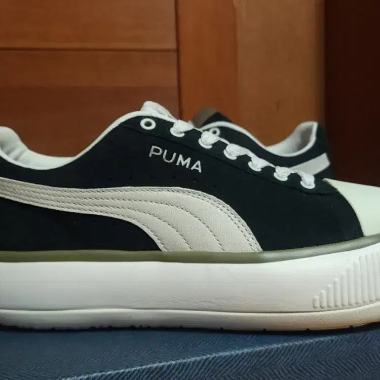 [BUNJANG] Puma Leather Sneakers / 푸마 퓨마 새상품 255 가죽 운동화 스니커드