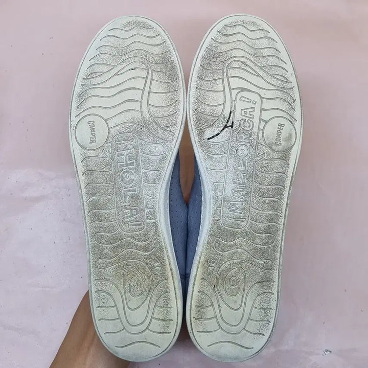 [BUNJANG] Camper Uno Gray Leather Sneakers / 캠퍼 우노 그레이 가죽 스니커즈 36 230