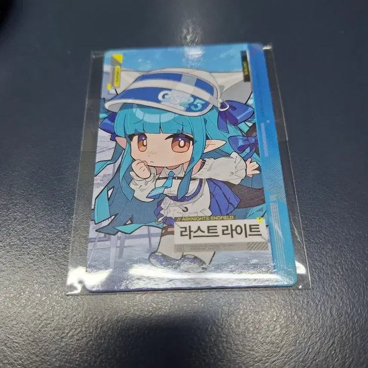 [SOLD OUT] 명일방주 엔드필드 gs25 콜라보 초콜릿 포토카드 포카 라스트 라이트
