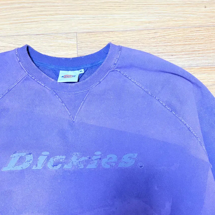 [BUNJANG] Dickies Stone Texture Font Logo Sweatshirt Navy / [XL]디키즈 스톤텍스처 폰트 로고 스웨트셔츠 Navy 판매