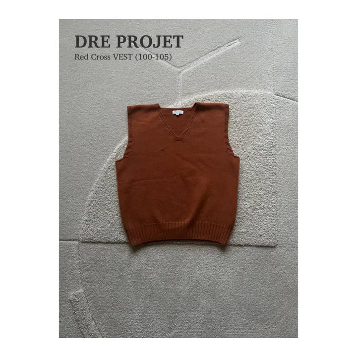 [BUNJANG] Dreproject Red Cross Vest (Size 103-105) / 드레프로젝트 Red Cross Vest (103-105)