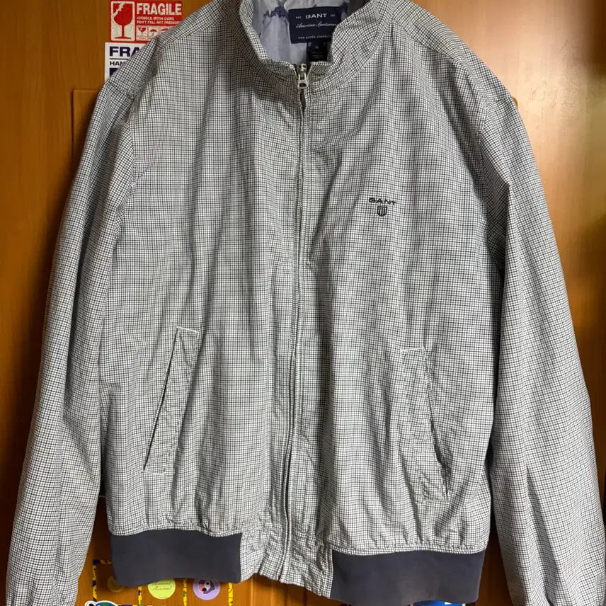 [BUNJANG] Gant Gingham Check Vintage Harrington Jacket / [XL]간트 깅엄 체크 빈티지 해링턴 자켓 판매