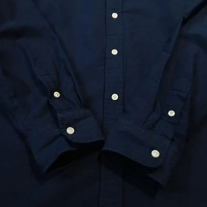 [SOLD OUT] 폴로랄프로렌 네이비 멀티포니 버튼다운 아메카지 클래식핏 코튼 남방 셔츠