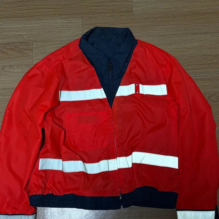 [BUNJANG] Vintage Reversible Work Jacket / [M~L]빈티지 나일론 리버서블 워크 자켓 판매